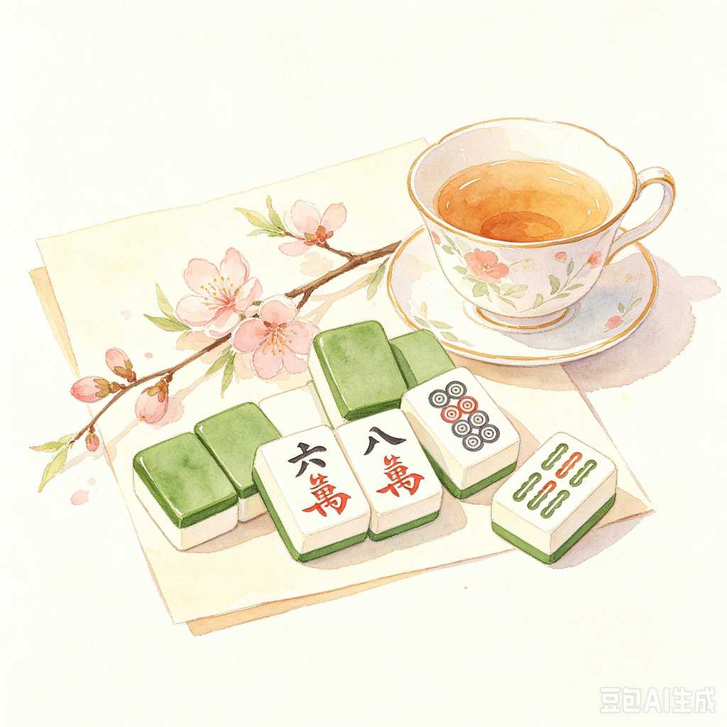 decor gift mahjong set