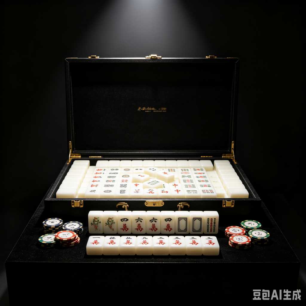 mini mahjong tiles keychain