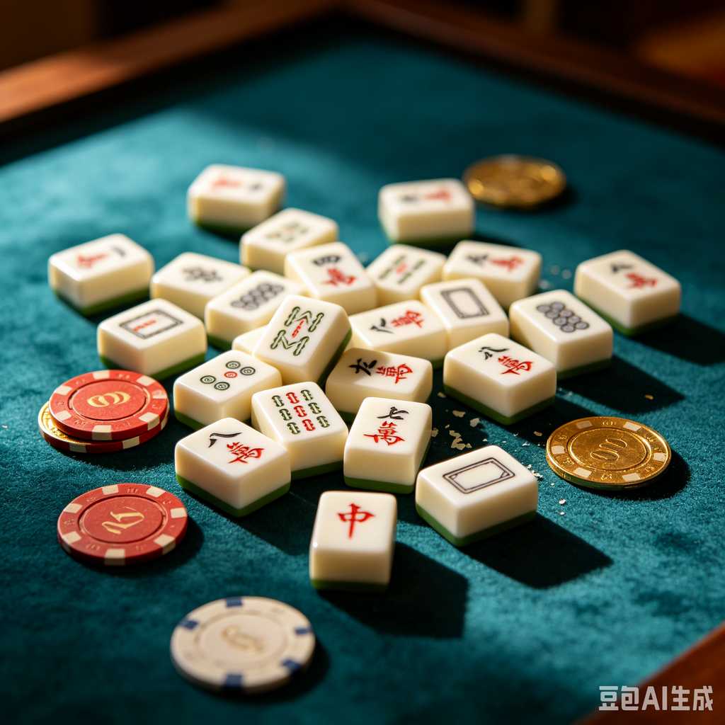 muted color mahjong set